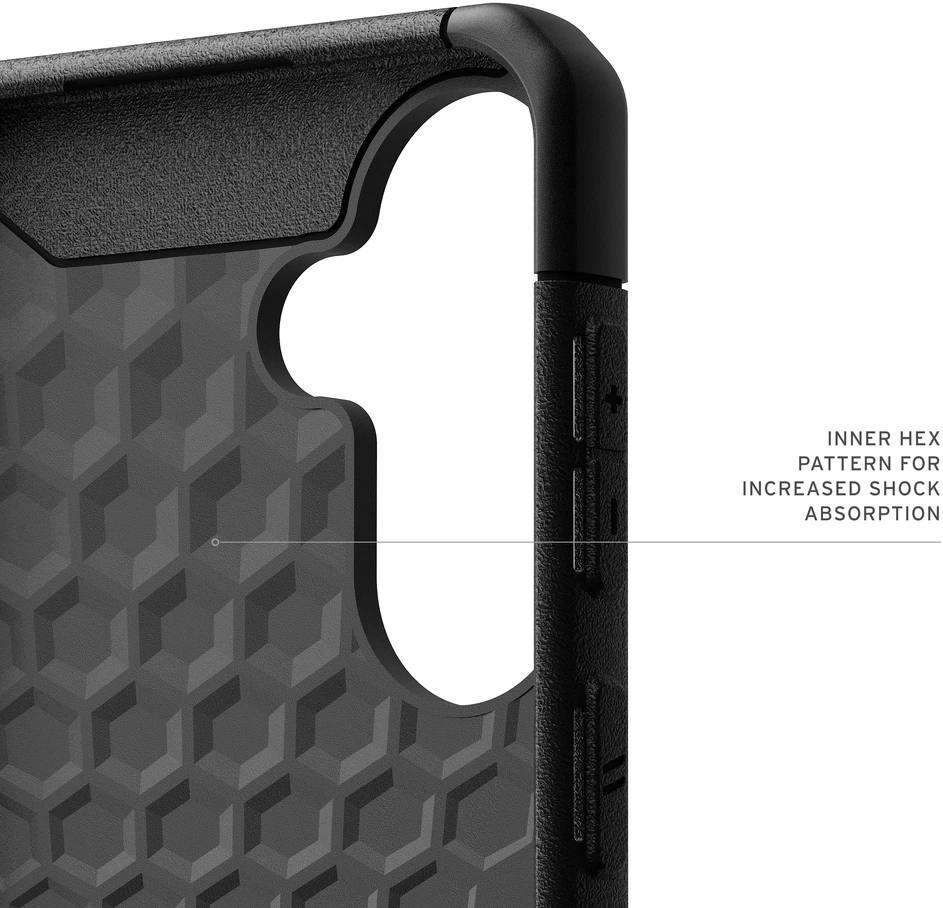 Dėklas Urban Armor Gear UAG Scout, juodas - Samsung Galaxy A37