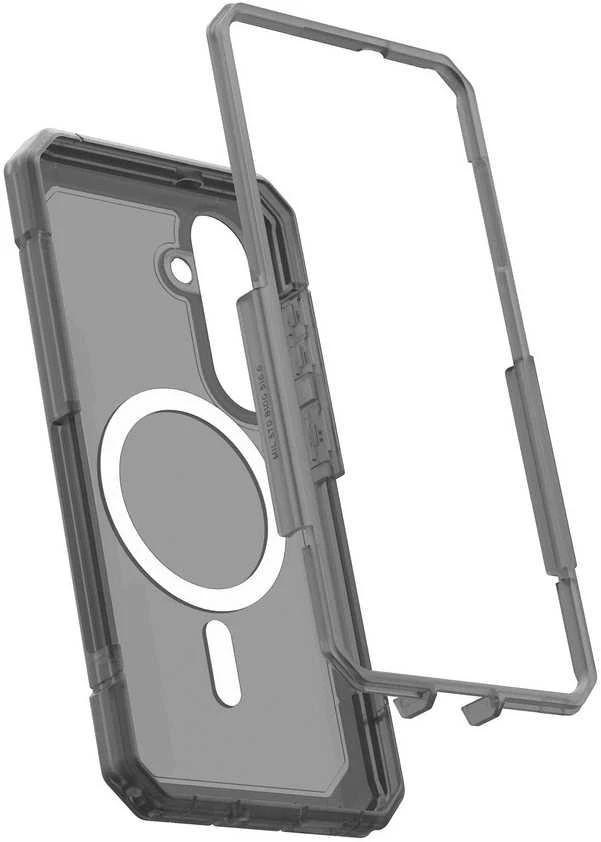Dėklas Carruzzo Urban Armor Gear UAG Trooper, pelenų spalvos - Samsung Galaxy S26+
