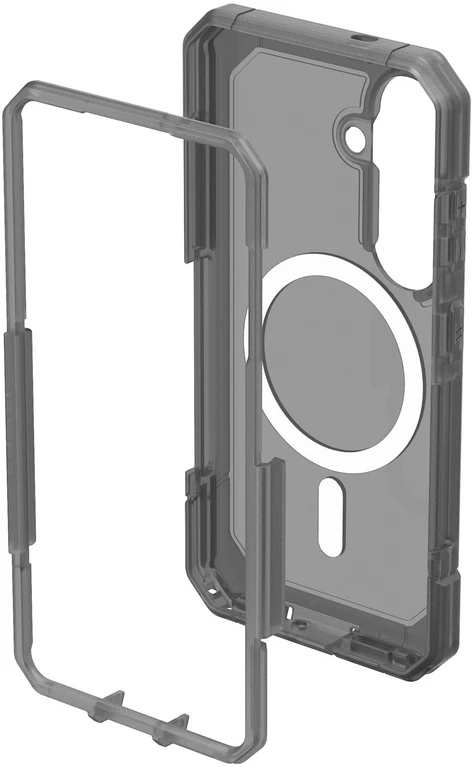 Dėklas Urban Armor Gear UAG kareivis, pelenų spalvos – „Samsung Galaxy S26“