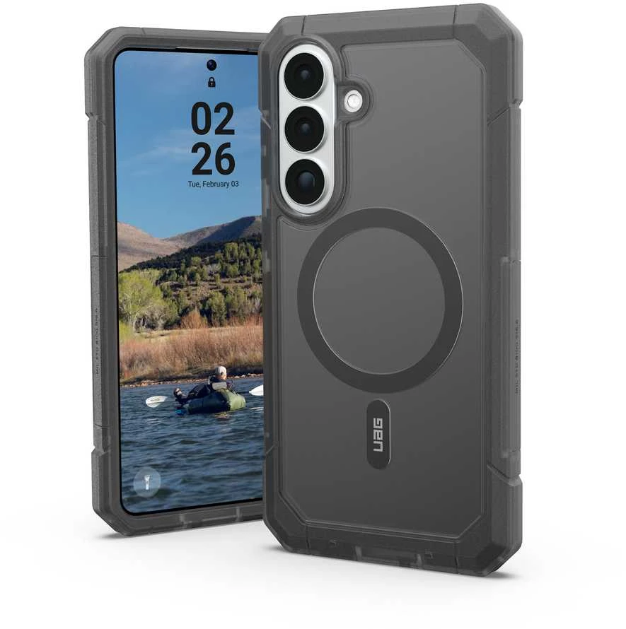 Dėklas Carruzzo Urban Armor Gear UAG Trooper, pelenų spalvos - Samsung Galaxy S26+