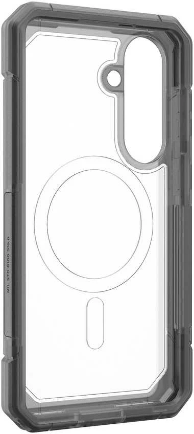 Dėklas Carruzzo Urban Armor Gear UAG Trooper, skaidrus/peleninis - Samsung Galaxy S26+