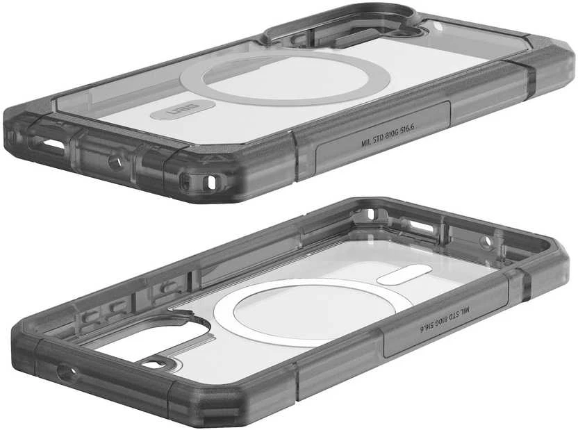 Dėklas „Urban Armor Gear“ UAG Trooper, skaidrus/peleninis – „Samsung Galaxy S26“