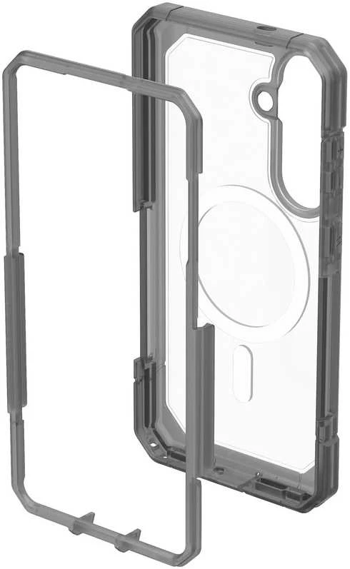 Dėklas Carruzzo Urban Armor Gear UAG Trooper, skaidrus/peleninis - Samsung Galaxy S26+