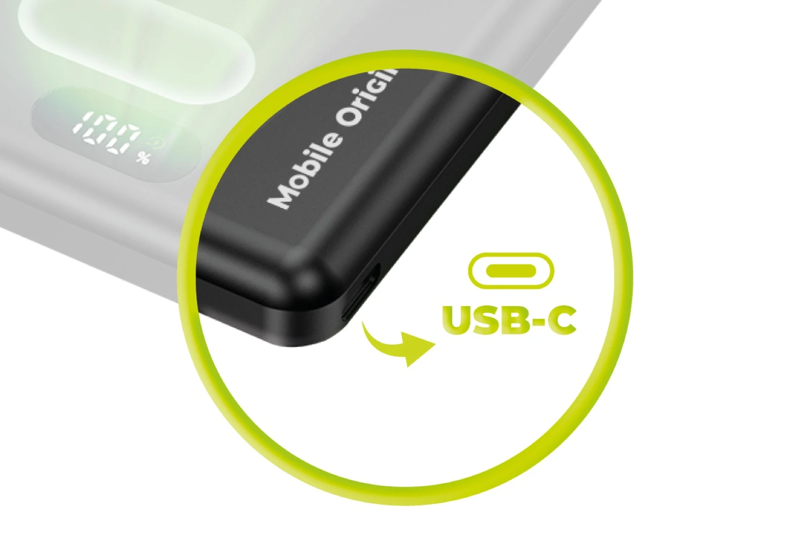 Mobile Origin Belaidė magnetinė įkrovioji baterija 10000mAh 3in1 PB8 aprašymas - Prekės nuotrauka Mobile Origin Belaidė magnetinė įkrovioji baterija 10000mAh 3in1 PB8 aprašymas - Prekės nuotrauka