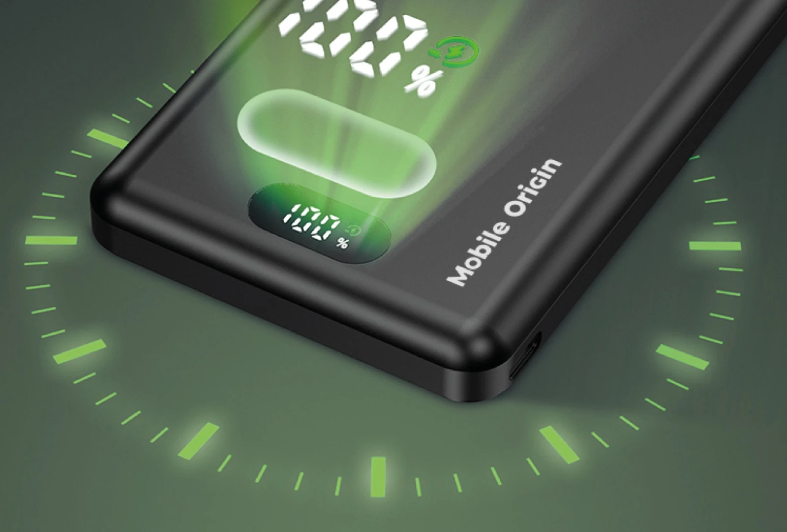 Mobile Origin Belaidė magnetinė įkrovioji baterija 10000mAh 3in1 PB8 aprašymas - Prekės nuotrauka Mobile Origin Belaidė magnetinė įkrovioji baterija 10000mAh 3in1 PB8 aprašymas - Prekės nuotrauka