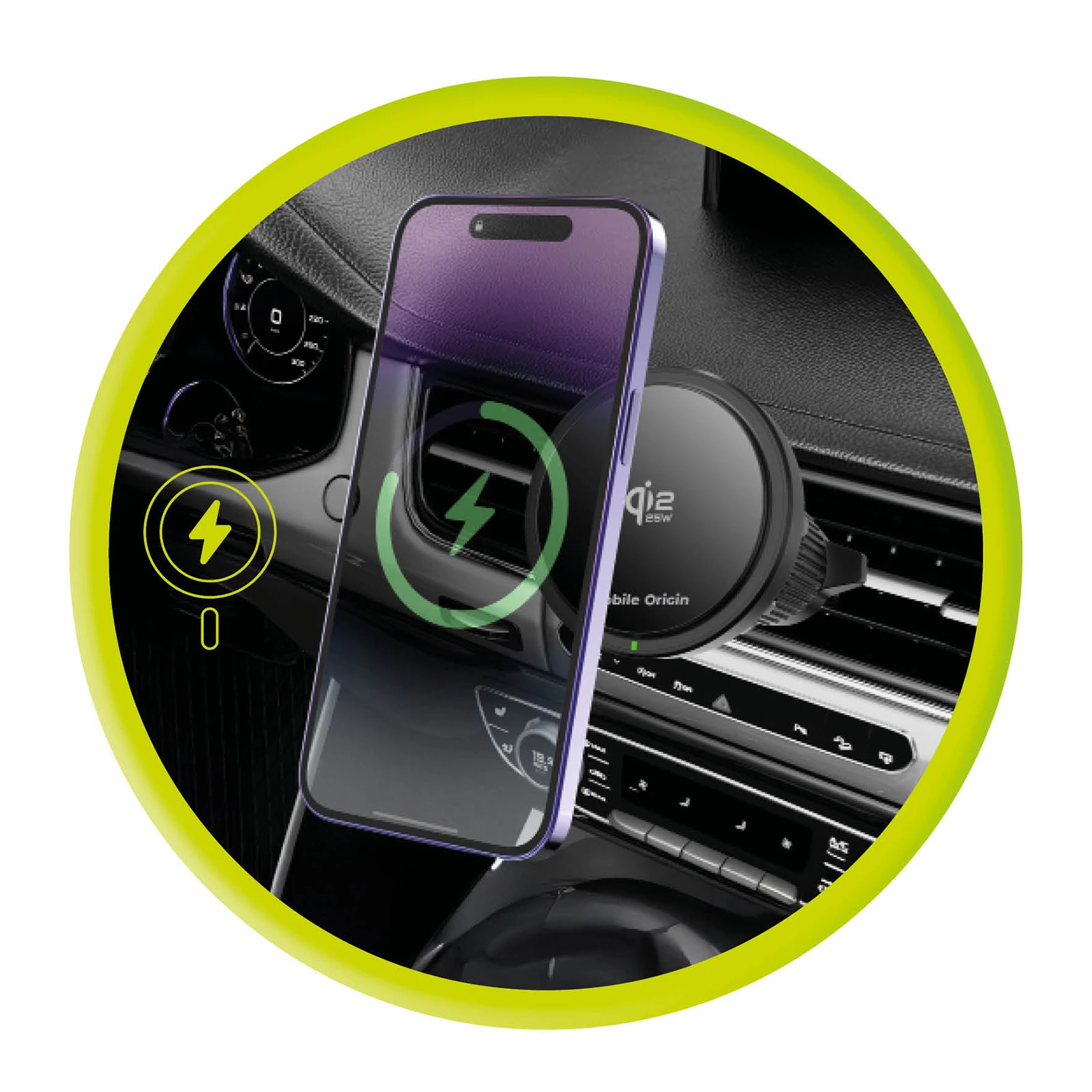 Mobile Origin Qi2 25W belaidis automobilinis įkroviklis CA24 aprašymas - Prekės nuotrauka