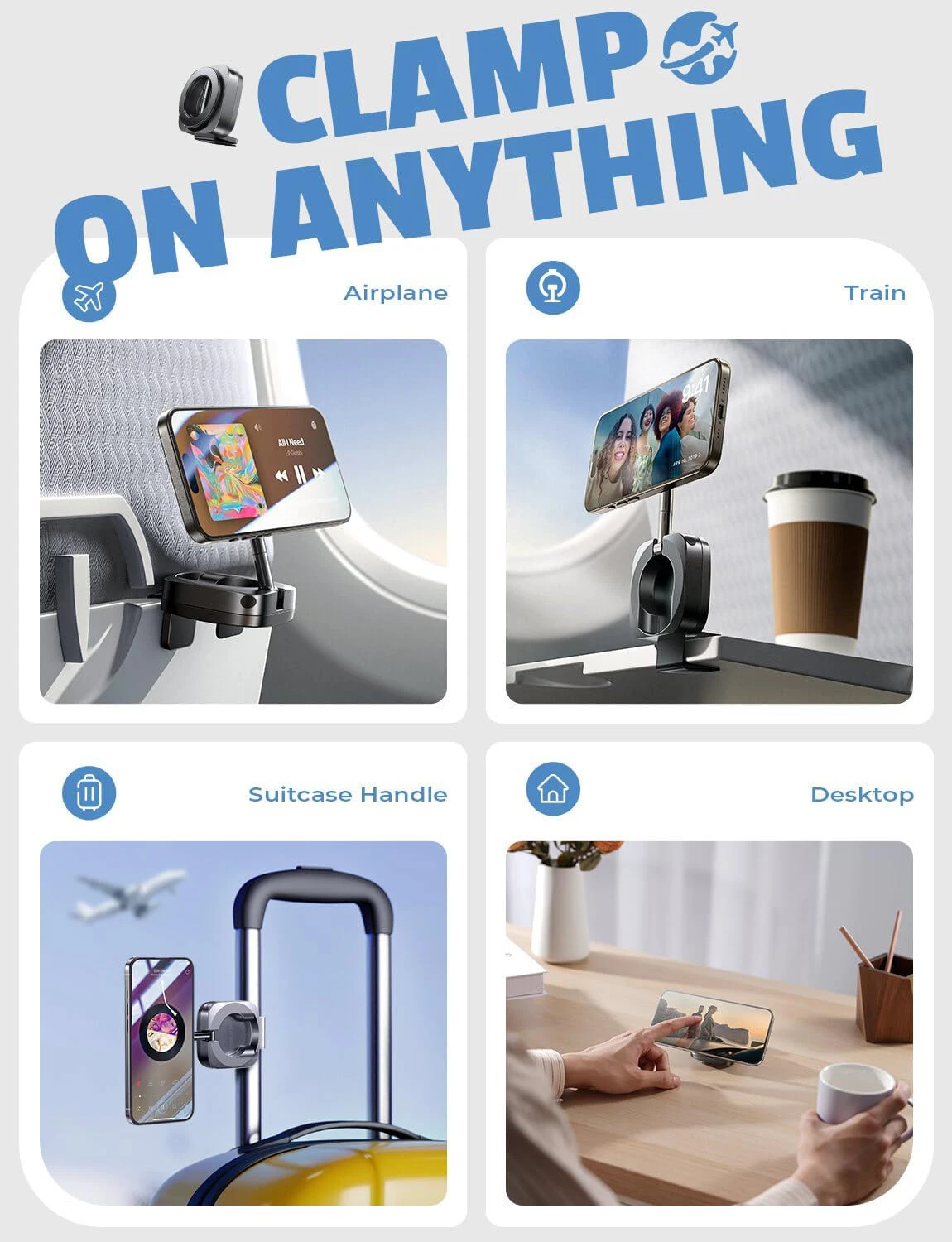 Mobile Origin Universal Travel Holder aprašymas - Prekės nuotrauka