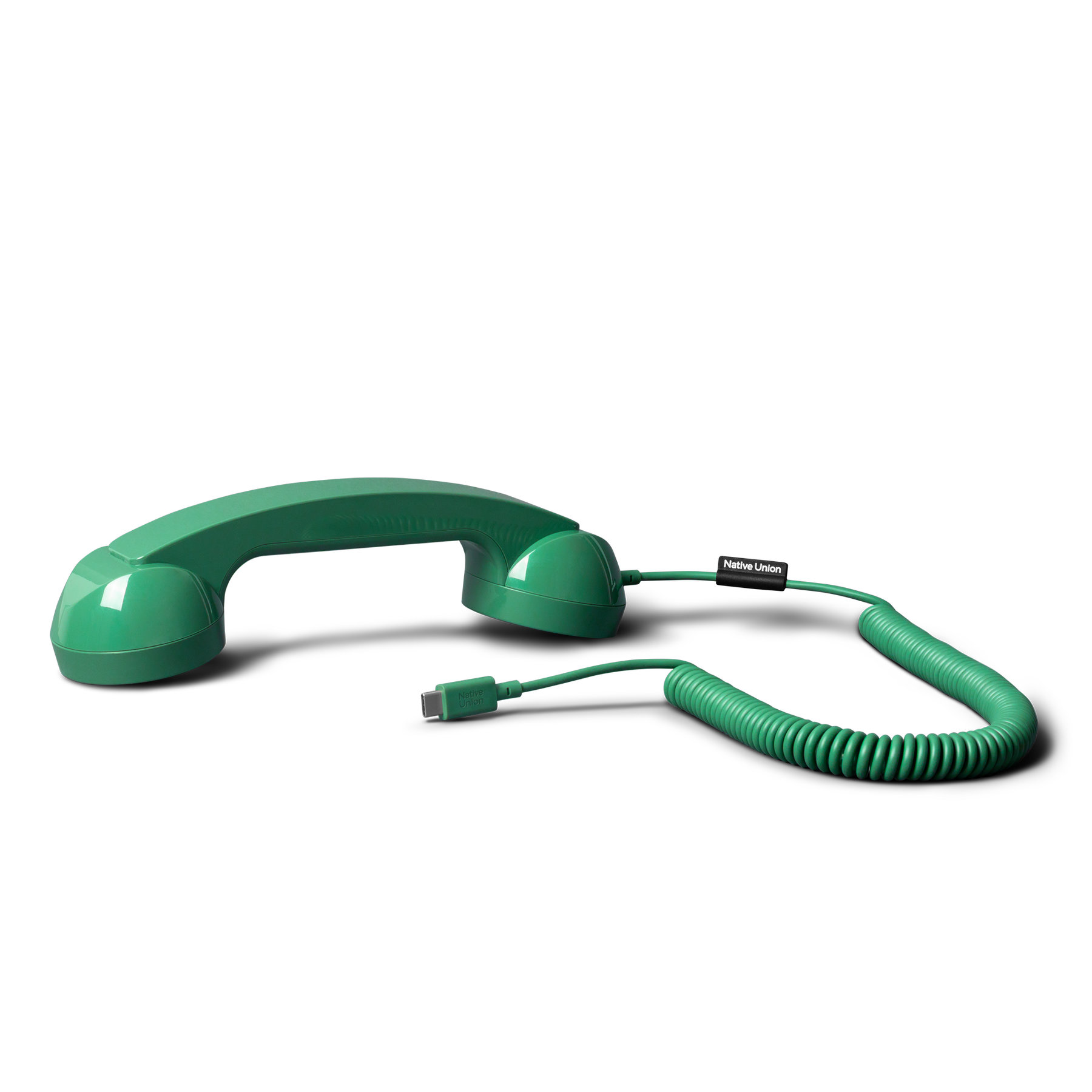 Ausinės „Native Union Pop Phone“ – USB-C telefono ragelis su skambučių atsiliepimo ir baigimo funkcija (pušis) aprašymas - Prekės nuotrauka