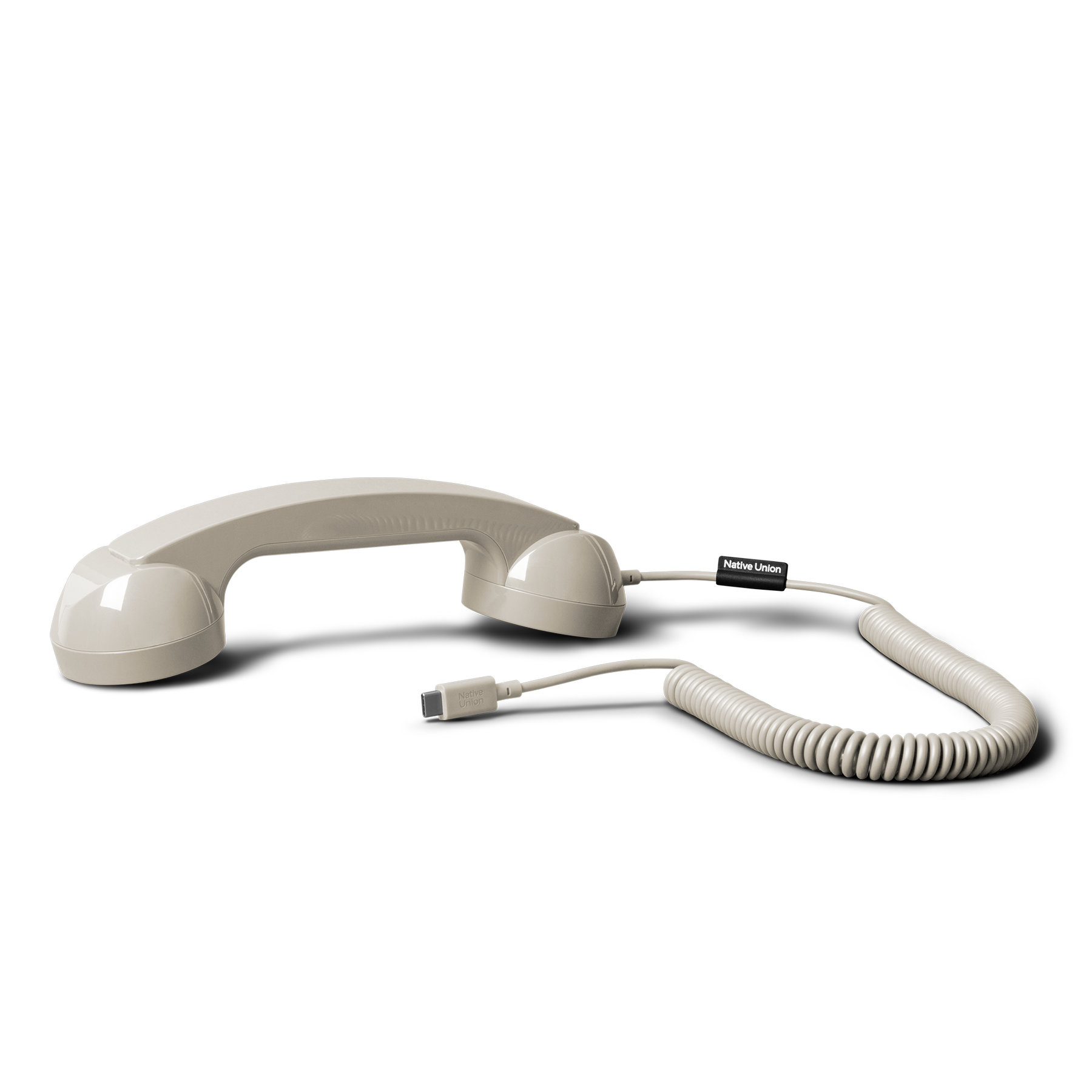 Ausinės Native Union POP telefonas, smėlio spalvos aprašymas - Prekės nuotrauka