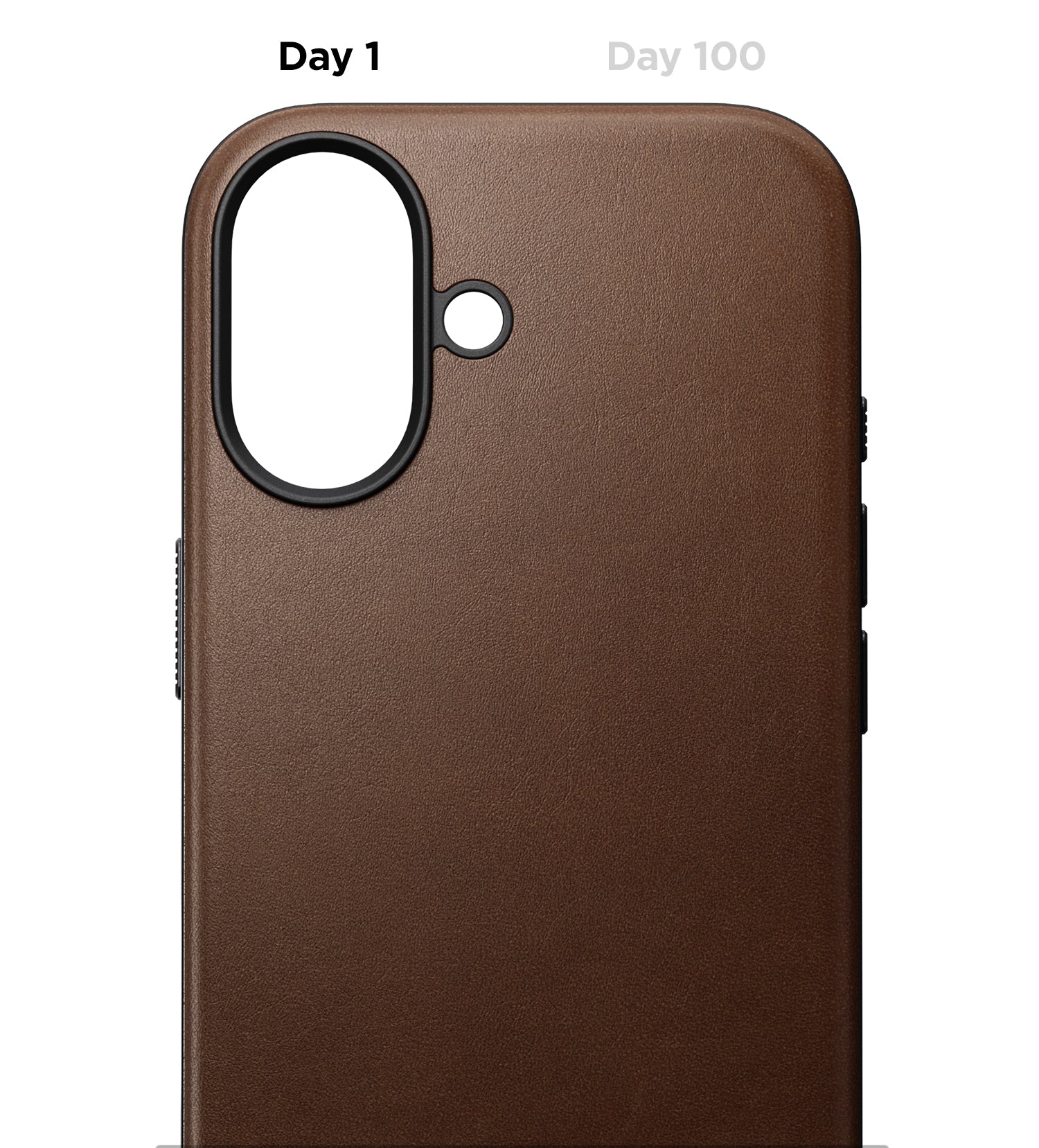 Nomad Modernus odinis dėklas, rudas - iPhone 18 Pro Max/17 Pro Max aprašymas - Prekės nuotrauka