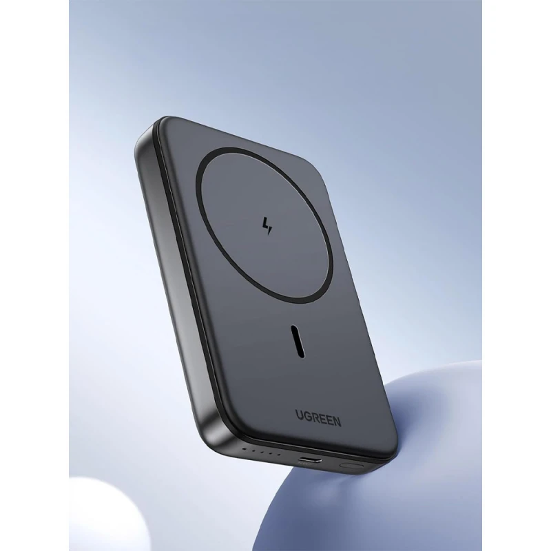 Powerbank UGREEN PB561, 10000mAh, 20W, PD3.0, PD2.0, FCP, AFC, BC1.2, juodas aprašymas - Prekės nuotrauka