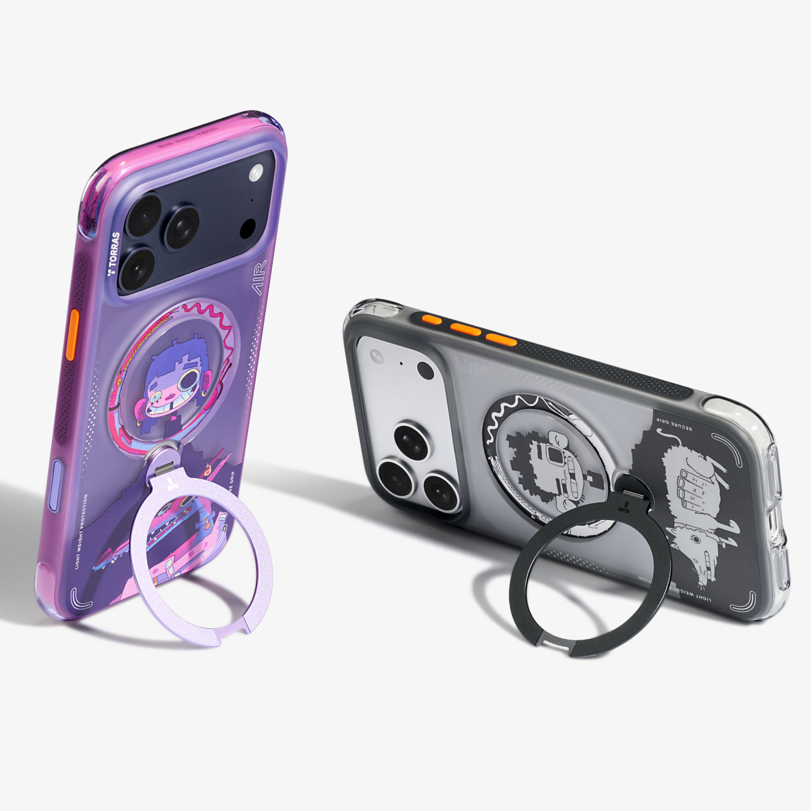 Dėklas Torras Ostand Q3 Air Gawx Limited, Dawnbreak apsauga - iPhone 17 Pro Max aprašymas - Prekės nuotrauka