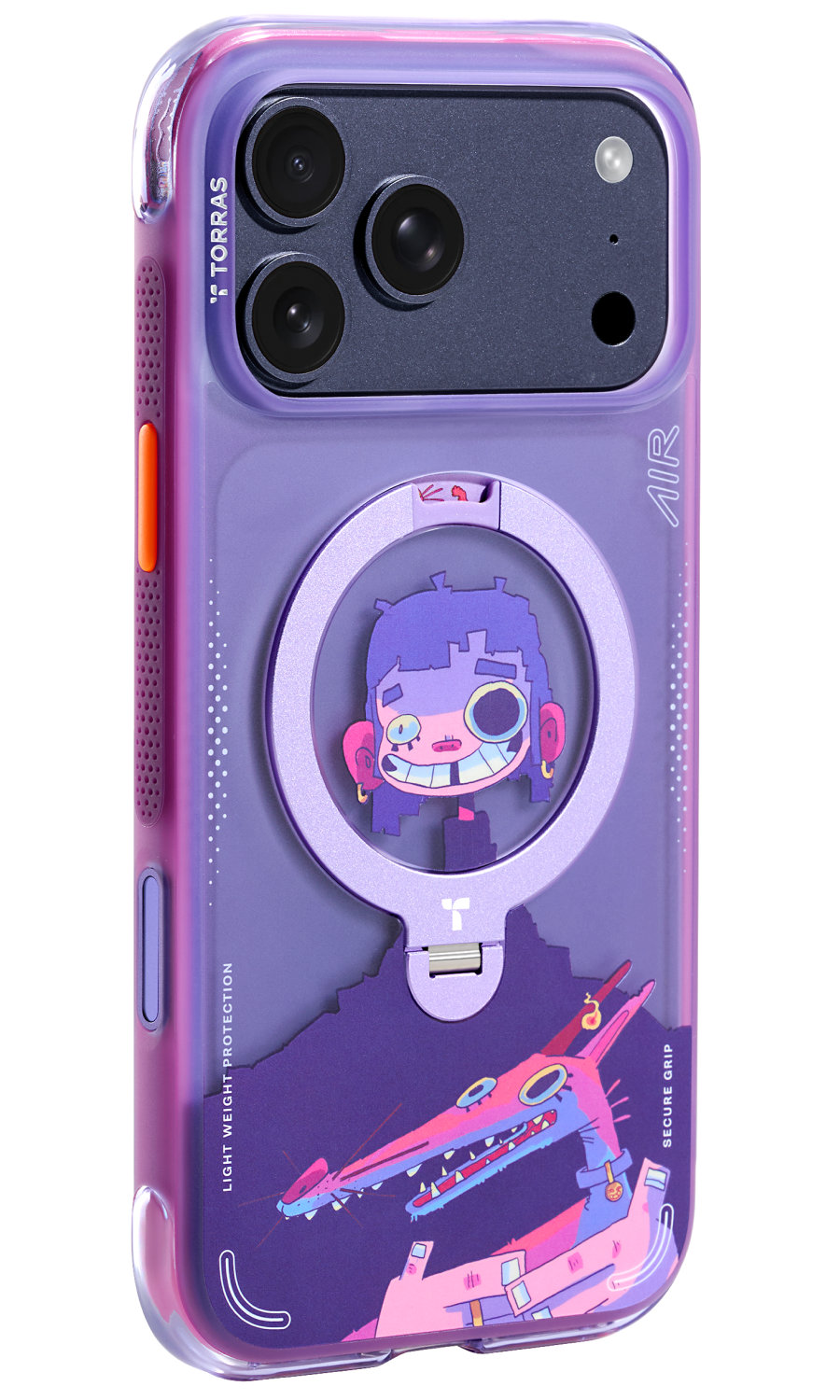 Dėklas Torras Ostand Q3 Air Gawx Limited, Dawnbreak apsauga - iPhone 17 Pro Max aprašymas - Prekės nuotrauka