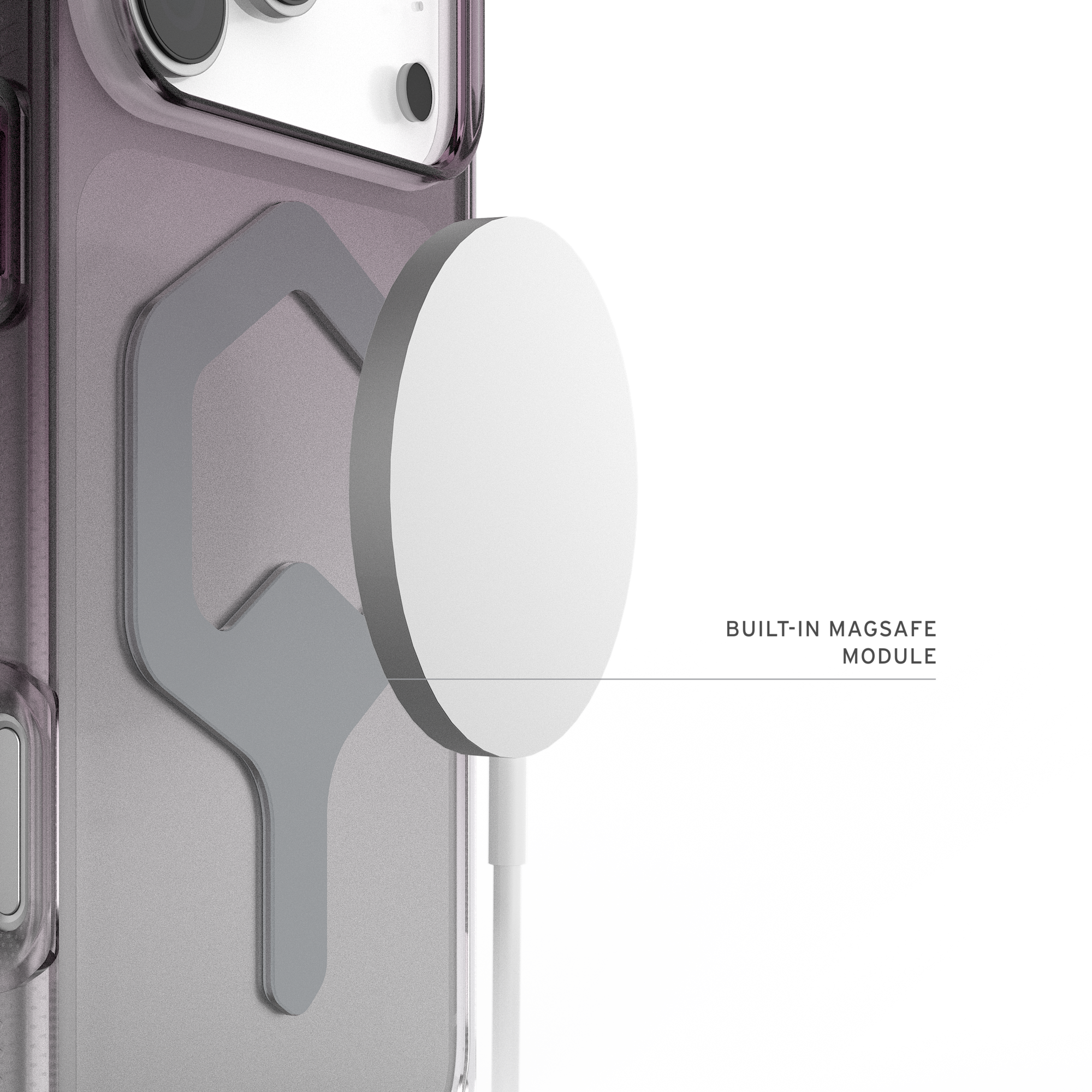 Dėklas Urban Armor Gear UAG Plyo MagSafe, perlamutrinis - iPhone 18 Pro/17 Pro aprašymas - Prekės nuotrauka