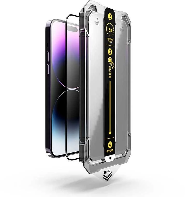 „Mobile Origin“ ekrano apsauga „iPhone 14 Pro Max“ su paprastu uždėjimu