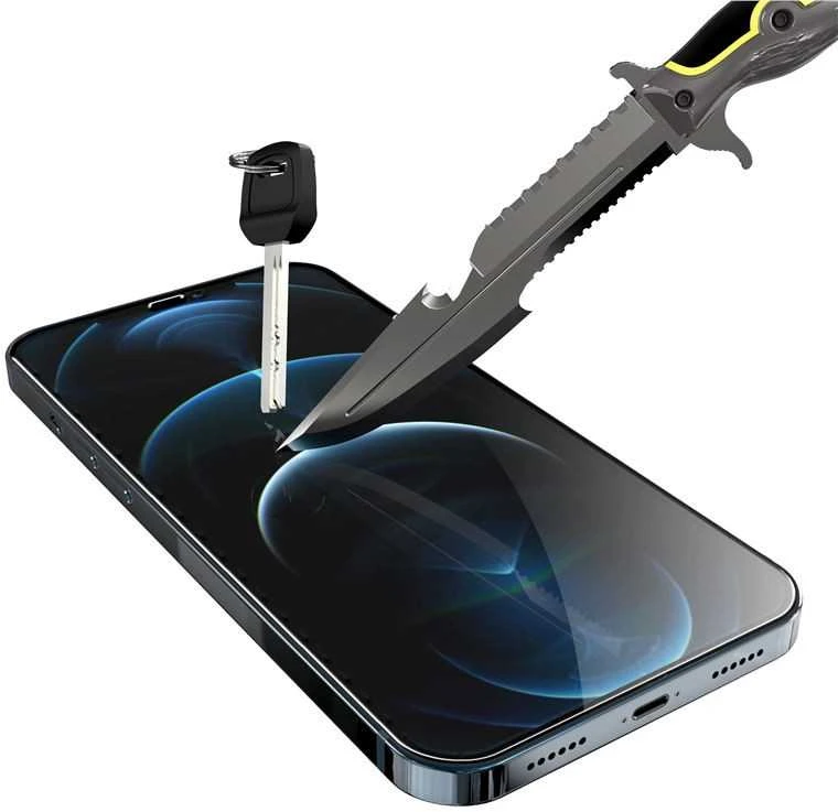 Mobile Origin lengvai uždedamas ekrano apsauginis dėklas – „iPhone 12 Pro“