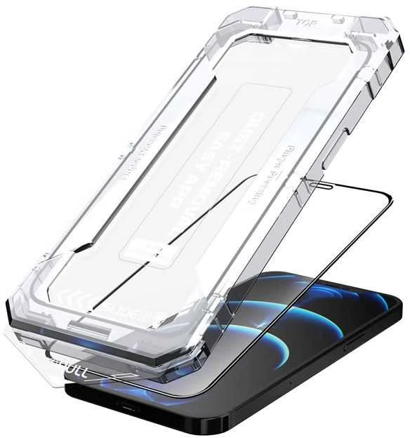 Mobile Origin lengvai uždedamas ekrano apsauginis dėklas – „iPhone 12 Pro“