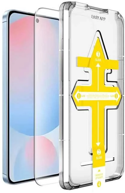 Mobile Origin Lengvai uždedamas ekrano apsauginis dėklas – „Samsung Galaxy S24 FE“