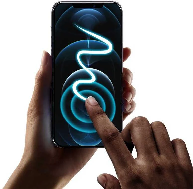 Mobile Origin lengvai uždedamas ekrano apsauginis dėklas – „iPhone 12 Pro“