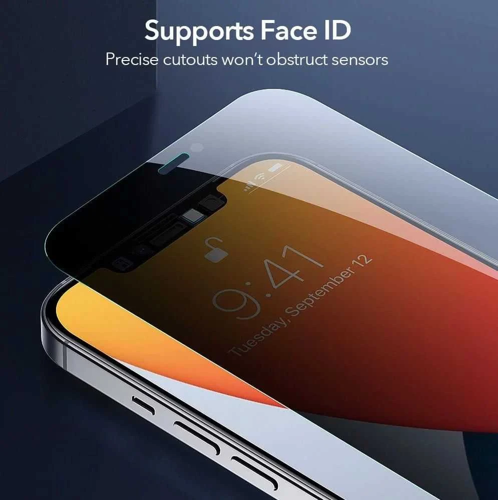 Ekrano apsauga ESR ekranų apsaugos 2-pack, skaidri, iPhone 12 mini