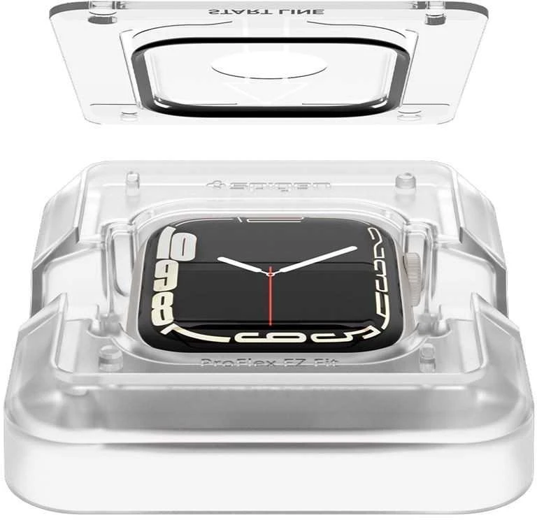 Apsauginis ekrano stiklas išmaniojo laikrodžio Apple Watch 7, 45mm, 2vnt.