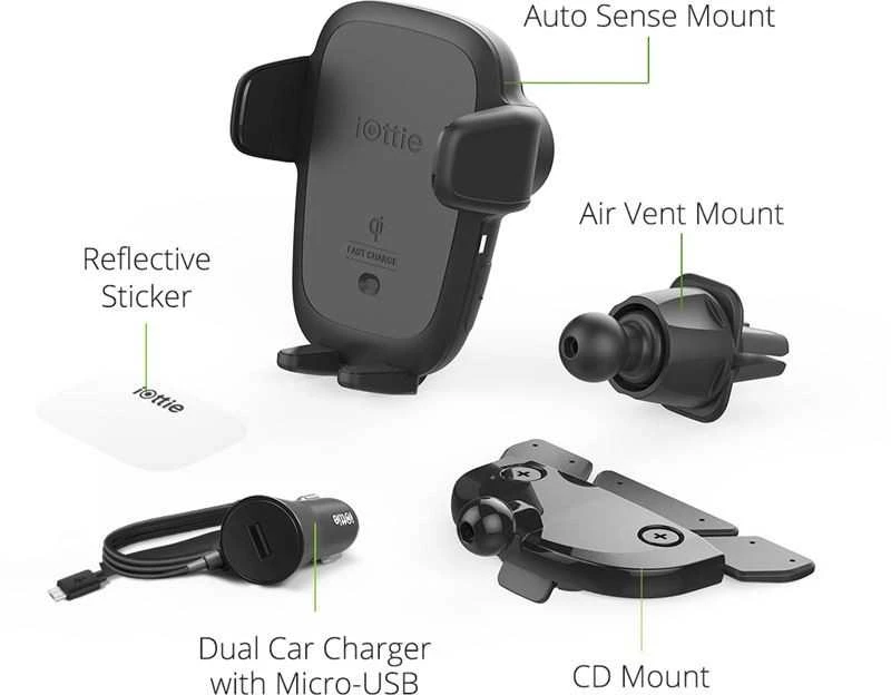 iOttie AutoSense Wireless Vent & CD Slot Mount