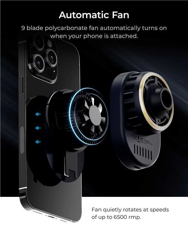 „iOttie Velox Pro MagSafe“ magnetinis belaidis „CryoFlow“ aušinimo laikiklis automobiliui, skirtas prietaisų skydeliui ir priekiniam stiklui