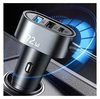 Automobilinis įkroviklis JOYROOM JR-CL05 72W (juodas)