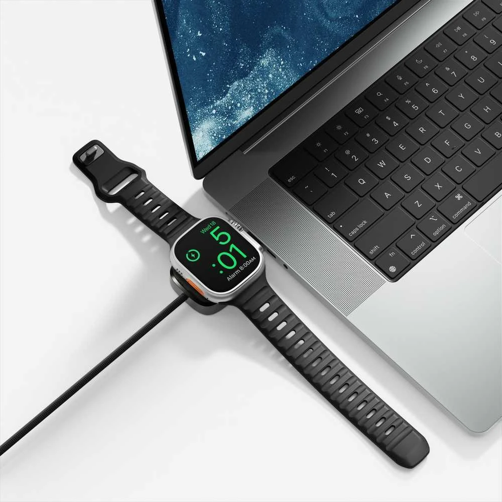 Kabelis įkroviklis Nomad Universal Cable for Apple Watch, carbide