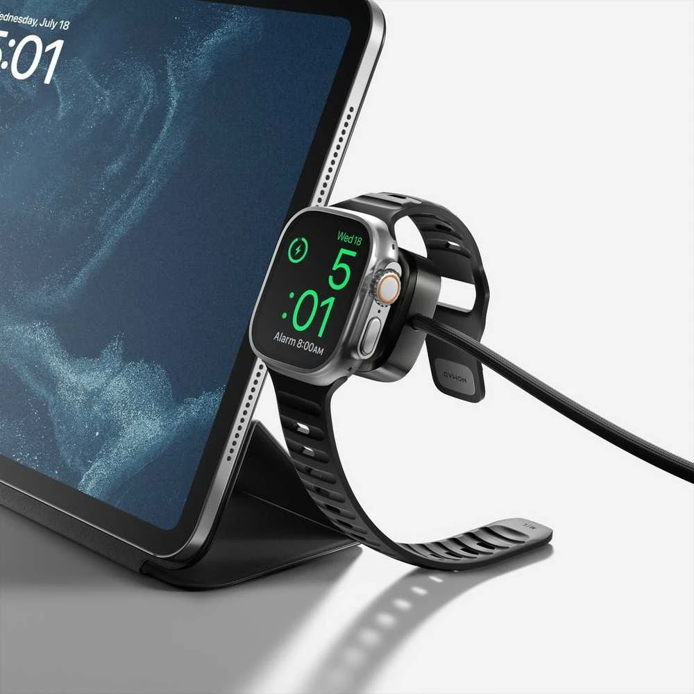 Kabelis įkroviklis Nomad Universal Cable for Apple Watch, carbide