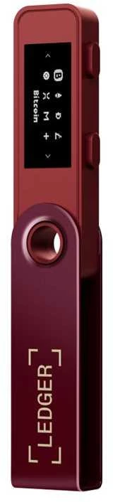 Aparatinė piniginė kriptovaliutoms Ledger Nano S Plus Crimson Magenta