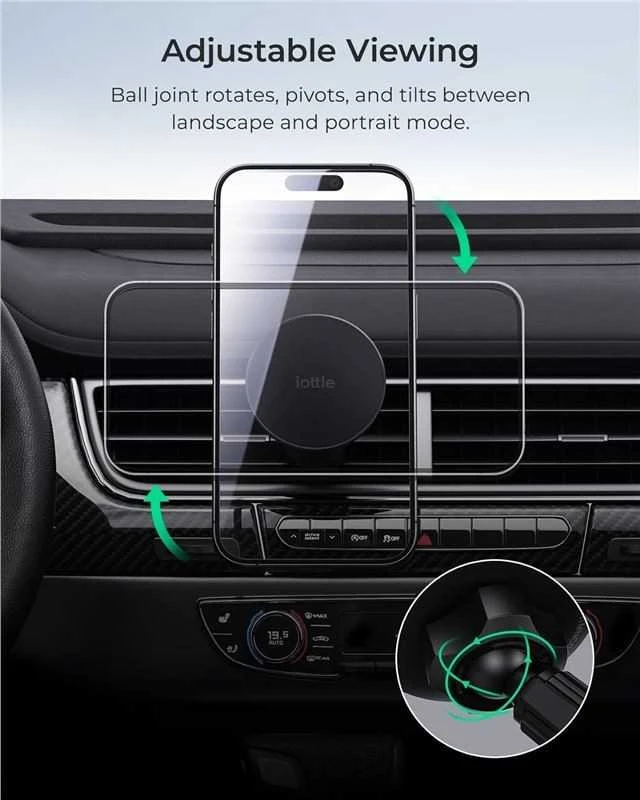 Magnetinis MagSafe auto laikiklis iOttie iTap 3 MagSafe Air Vent Mount
