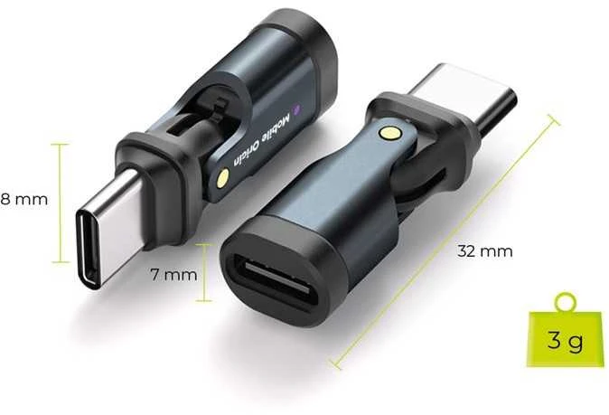„Mobile Origin“ 240 W USB-C rotacinis adapteris CB5