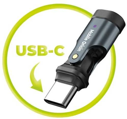 „Mobile Origin“ 240 W USB-C rotacinis adapteris CB5