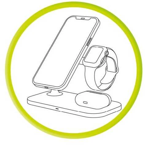 Mobile Origin 3in1 Wireless Magnetic Charger MO1, juodas