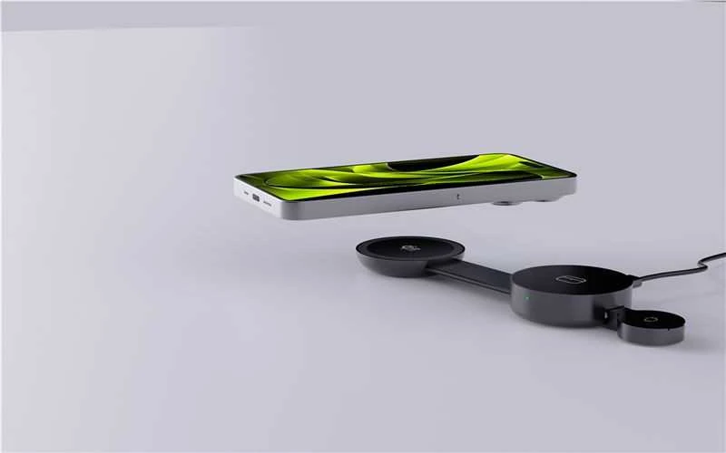 Mobile Origin 3 viename Qi2 25 W sulankstomas magnetinis įkrovimo padėkliukas PW34, juodas