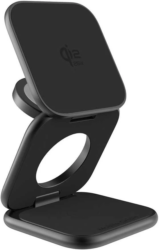 Mobile Origin 3 viename Qi2 25W itin plonas sulankstomas įkroviklis PW36 suderinamas su MagSafe matinė juoda