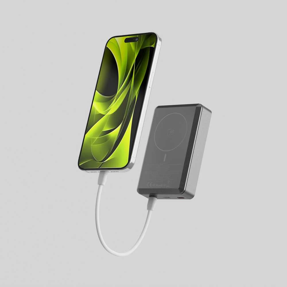 Mobile Origin 30 W PD 20000 mAh aliuminio išorinis akumuliatorius PB14, suderinamas su MagSafe