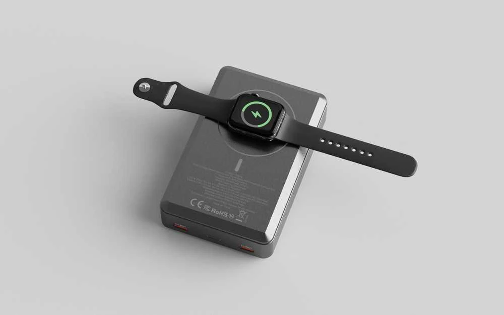 Mobile Origin 30 W PD 20000 mAh aliuminio išorinis akumuliatorius PB14, suderinamas su MagSafe