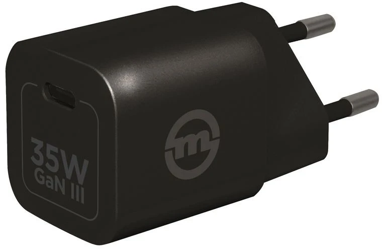 Mobile Origin 35 W GaN III superkroviklis su vienu USB-C prievadu, juodas