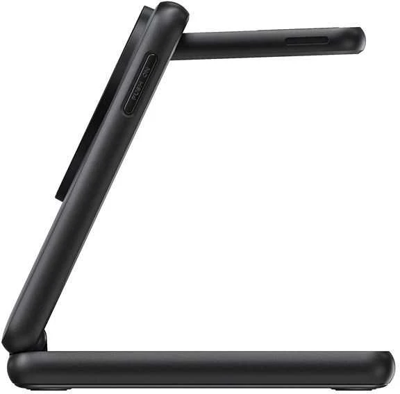 Mobile Origin 3in1 sulankstomas Qi2 įkroviklis PW8, juodas