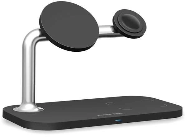 Mobile Origin 3in1 Wireless Magnetic Charger MO1, juodas