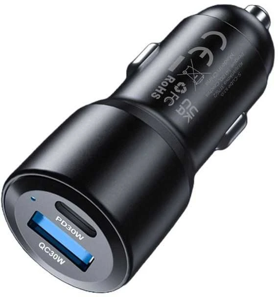 Mobile Origin automobilinis įkroviklis 60 W USB-C ir USB-A