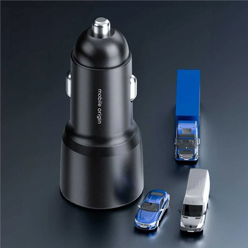 Mobile Origin automobilinis įkroviklis 60 W USB-C ir USB-A