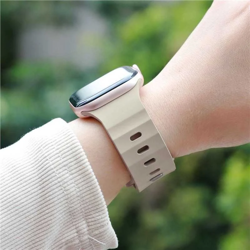 Mobile Origin dirželis III, šviesiai smėlio spalvos – „Apple Watch“ 49 mm / 46 mm / 45 mm / 44 mm