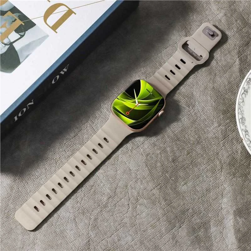 Mobile Origin dirželis III, šviesiai smėlio spalvos – „Apple Watch“ 49 mm / 46 mm / 45 mm / 44 mm