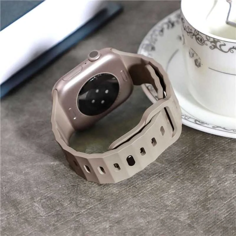 Mobile Origin dirželis III, šviesiai smėlio spalvos – „Apple Watch“ 49 mm / 46 mm / 45 mm / 44 mm