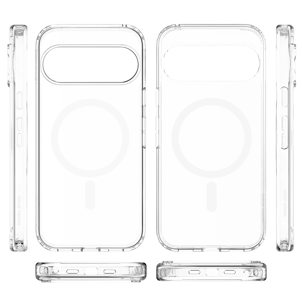 „Alza Mobile Origin Easy“ dėklas, „MagSafe“, skaidrus – „Google Pixel 10 Pro“ / „Google Pixel 10“