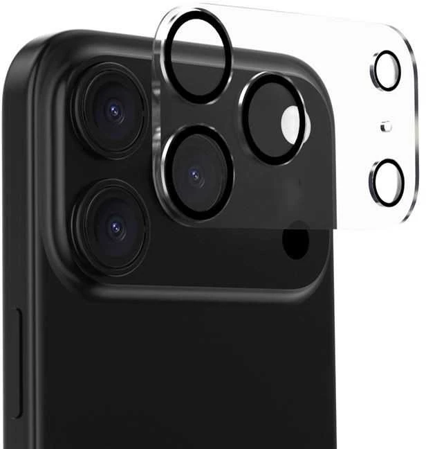 „Mobile Origin Easy Lens“ pilnas dangtelis, skaidrus – „iPhone 17 Pro“