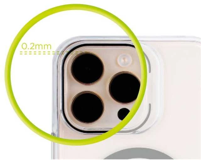 „Mobile Origin Easy“ objektyvo apsaugos, skaidrios – „iPhone 16 Pro/16 Pro Max“